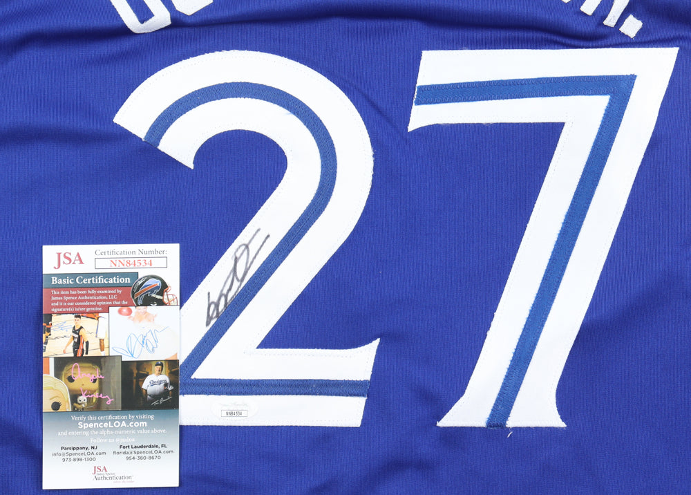 Vladimir Guerrero Jr. Signed Jersey (JSA) - Toronto Blue Jays