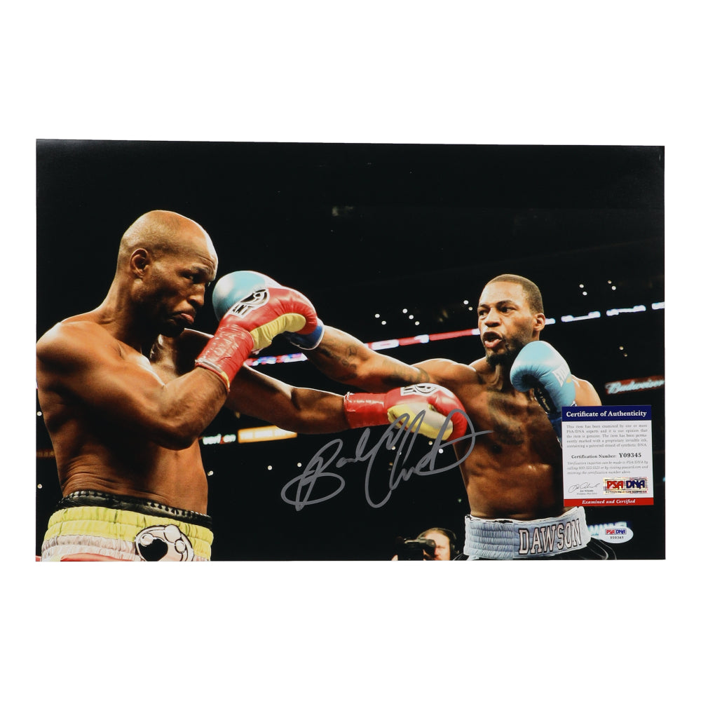 Chad Dawson Signed 11x17 Photo (PSA)