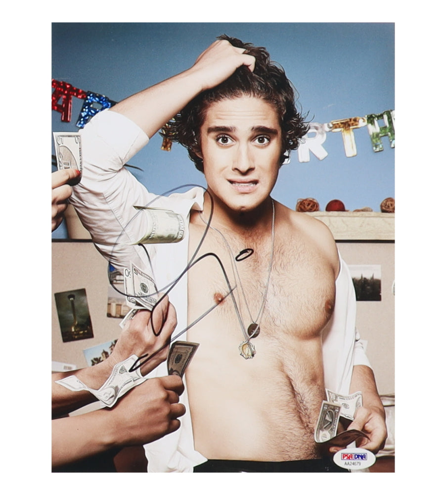 Diego Boneta Signed 8x10 Photo (PSA)