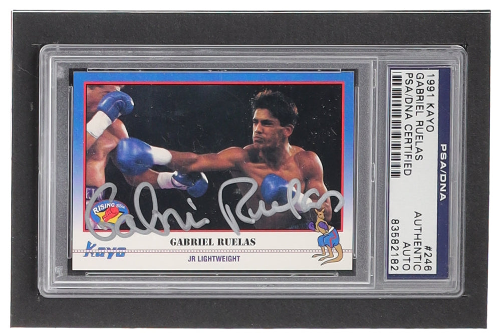 Gabriel Ruelas Signed 1991 Kayo #246 (PSA)