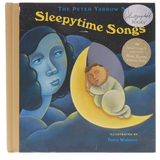 Peter Yarrow Signed (JSA) "Sleepytime Songs" Children's Book -  Of Peter, Paul and Mary