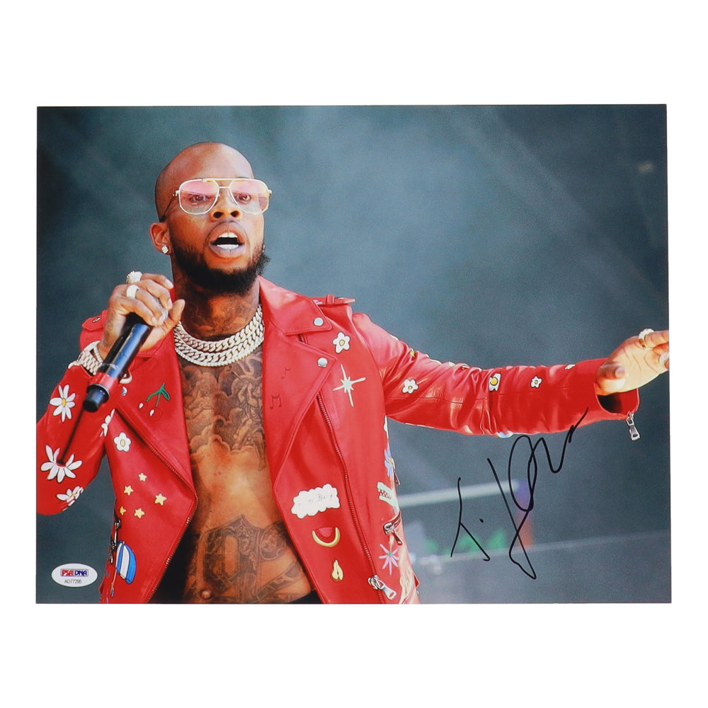Tory Lanez Signed 11x14 Photo (PSA)