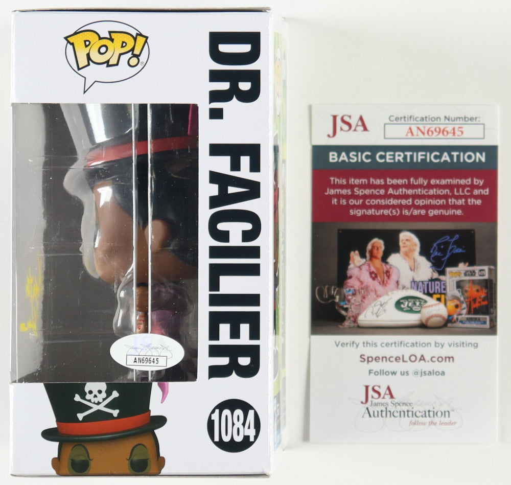 Keith David Signed (JSA) "Villains" #1084 Dr. Facilier Funko Pop Vinyl Figure - Voice of Dr. Facilier