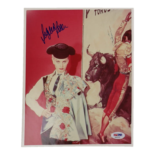 Sophia Loren Signed 8x10 Photo (PSA)