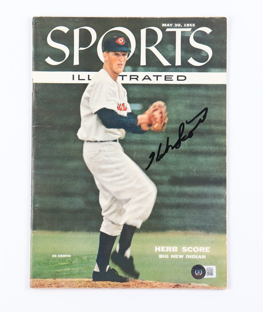 Frank Lary Signed 1955 "Sports Illustrated" Magazine (Beckett)