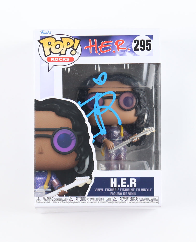 H.E.R. Signed "H.E.R." #295 Funko Pop! Vinyl Figure (Beckett)