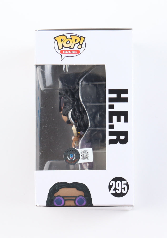 H.E.R. Signed "H.E.R." #295 Funko Pop! Vinyl Figure (Beckett)