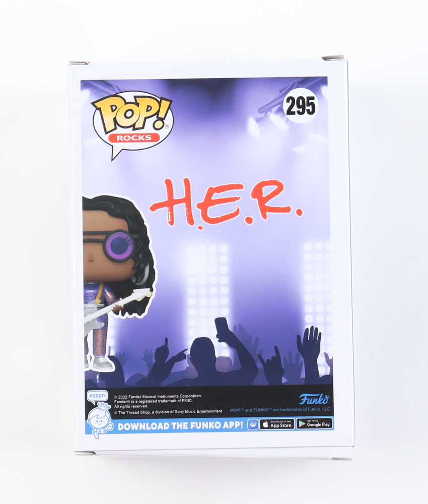 H.E.R. Signed "H.E.R." #295 Funko Pop! Vinyl Figure (Beckett)