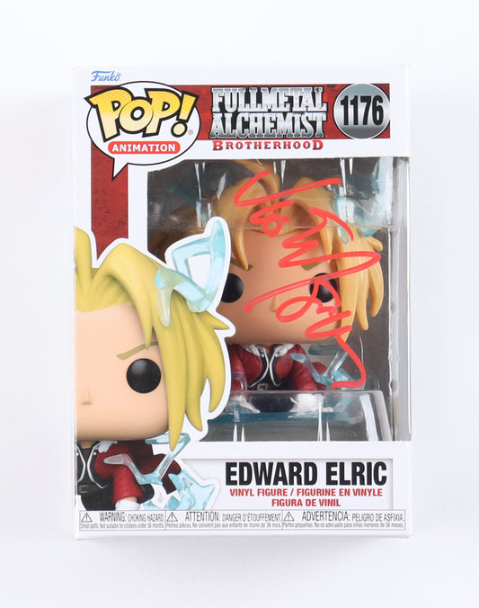 Vic Mignogna Signed (JSA) "Full Metal Alchemist" #1176 Edward Elric Funko Pop! Vinyl Figure - Voice Actor