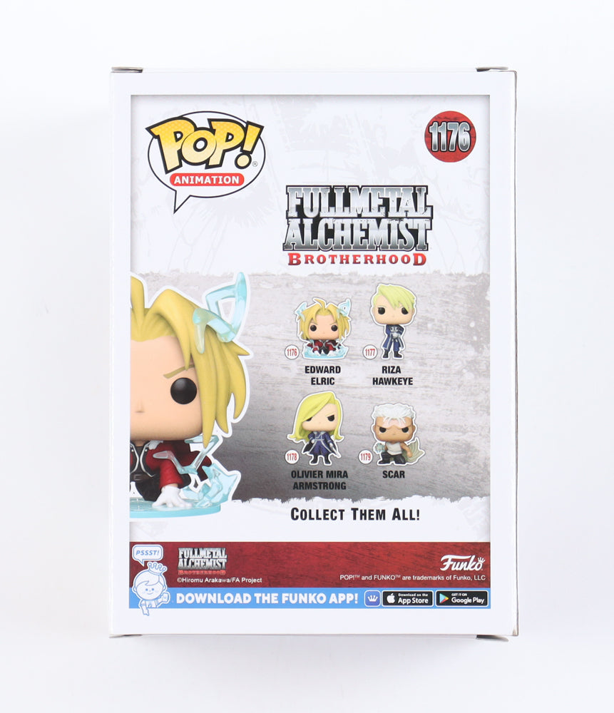 Vic Mignogna Signed (JSA) "Full Metal Alchemist" #1176 Edward Elric Funko Pop! Vinyl Figure - Voice Actor