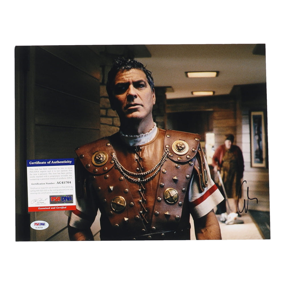 George Clooney Signed (PSA) "Hail, Caesar!" 11x14 Photo - Baird Whitlock