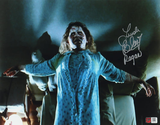 Linda Blair Signed "The Exorcist" 11x14 Photo Inscribed "Regan" (PA) - Regan MacNeil