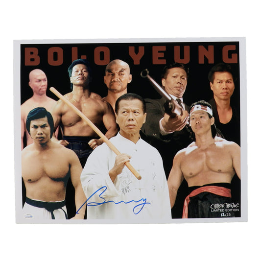 Bolo Yeung Signed 16x20 Photo (ACOA) - Limited Edition #12 / 25