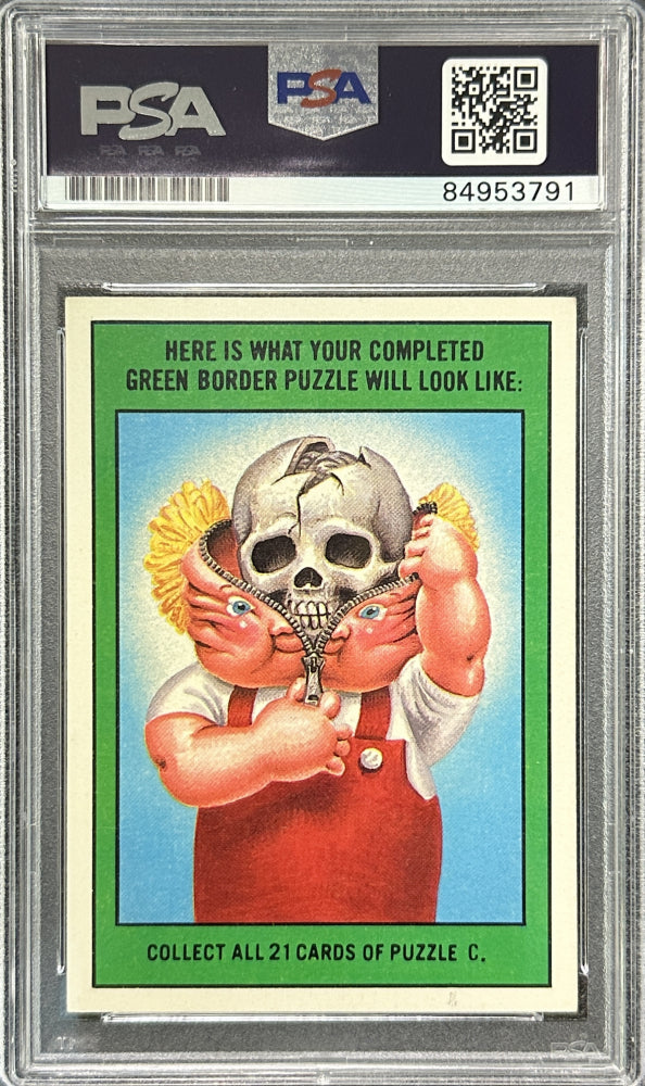 U.S. Navy SEAL Robert O'Neill Signed 1986 "Brett Vet" Garbage Pail Kids (PSA 10) - U.S. Navy SEAL Who Killed Osama Bin Laden / PSA In-The-Presence