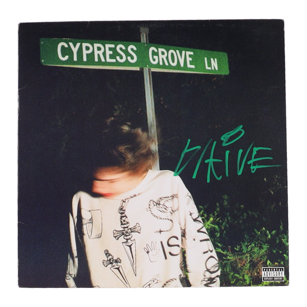 Glaive Signed (JSA) "Cypress Grove" Vinyl Album Cover