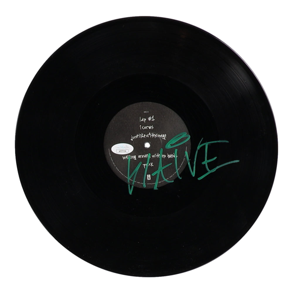 Glaive Signed "old dog, new tricks" Vinyl Record (JSA)