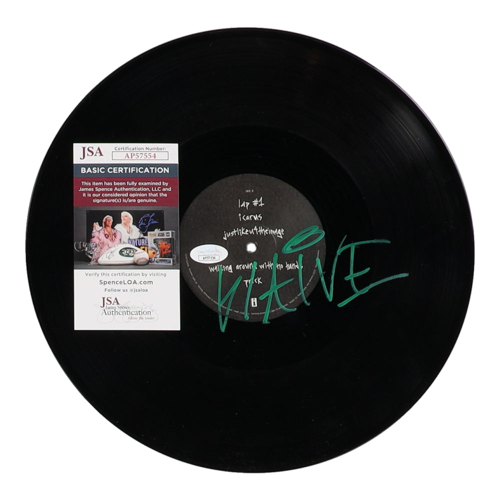 Glaive Signed "old dog, new tricks" Vinyl Record (JSA)