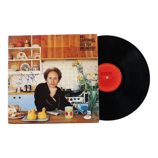Art Garfunkel Signed (Beckett & PSA) "Fate For Breakfast" Vinyl Record Album