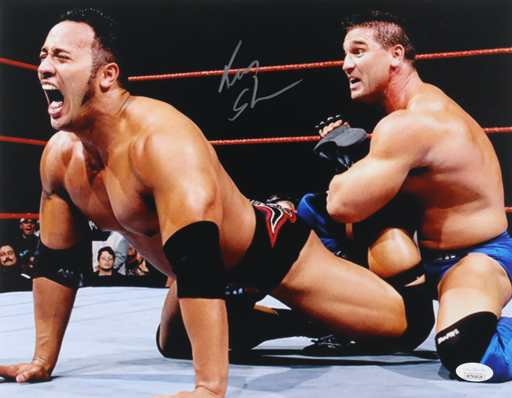 Ken Shamrock Signed WWE 11x14 Photo (JSA) - JSA Witnessed