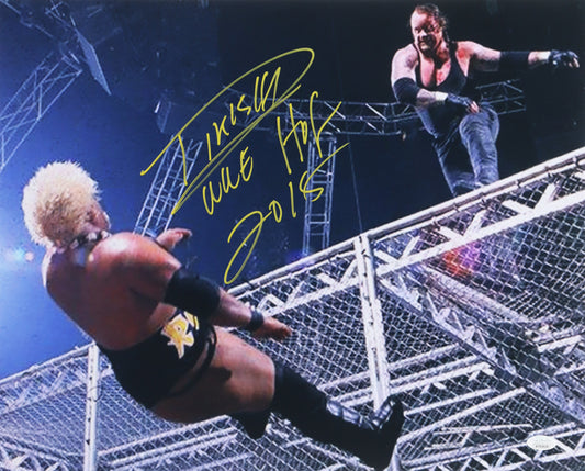 Rikishi Signed (JSA) WWE 16x20 Photo Inscribed "WWE HOF 2018" - JSA Witnessed