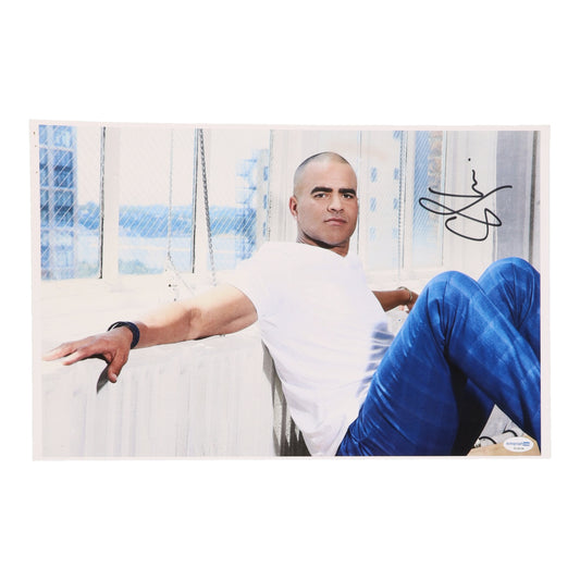 Christopher Jackson Signed (ACOA) "In The Heights" 11x17 Photo - Benny