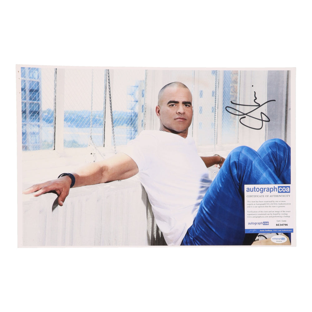 Christopher Jackson Signed (ACOA) "In The Heights" 11x17 Photo - Benny