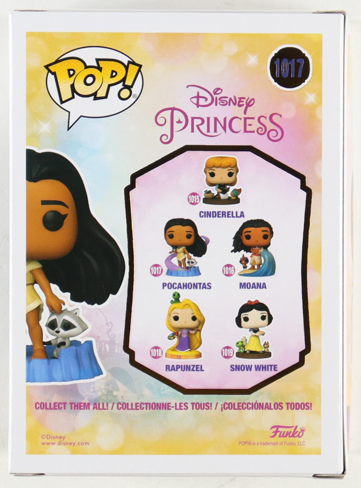 Irene Bedard Signed (JSA) "Disney Princess" #1017 Funko Pop! Inscribed "Pocahontas" - Voice of Pocahontas