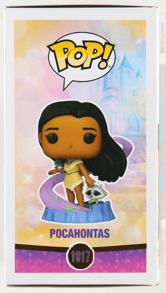 Irene Bedard Signed (JSA) "Disney Princess" #1017 Funko Pop! Inscribed "Pocahontas" - Voice of Pocahontas