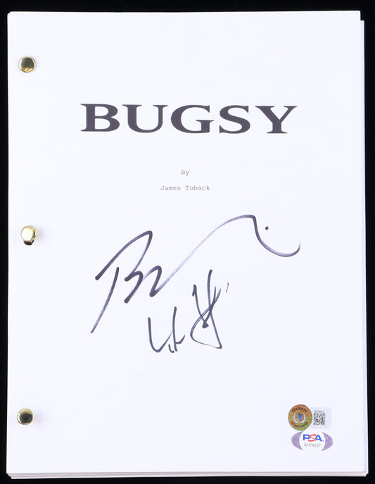 Warren Beatty & Barry Levinson Signed "Bugsy" Script (Beckett & PSA)