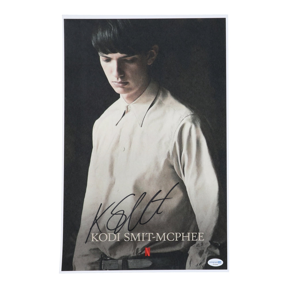 Kodi Smit-McPhee Signed 11x17 Photo (ACOA)