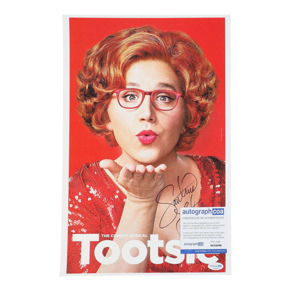 Santino Fontana Signed "Tootsie" 11x17 Photo (ACOA) - Michael / Dorothy