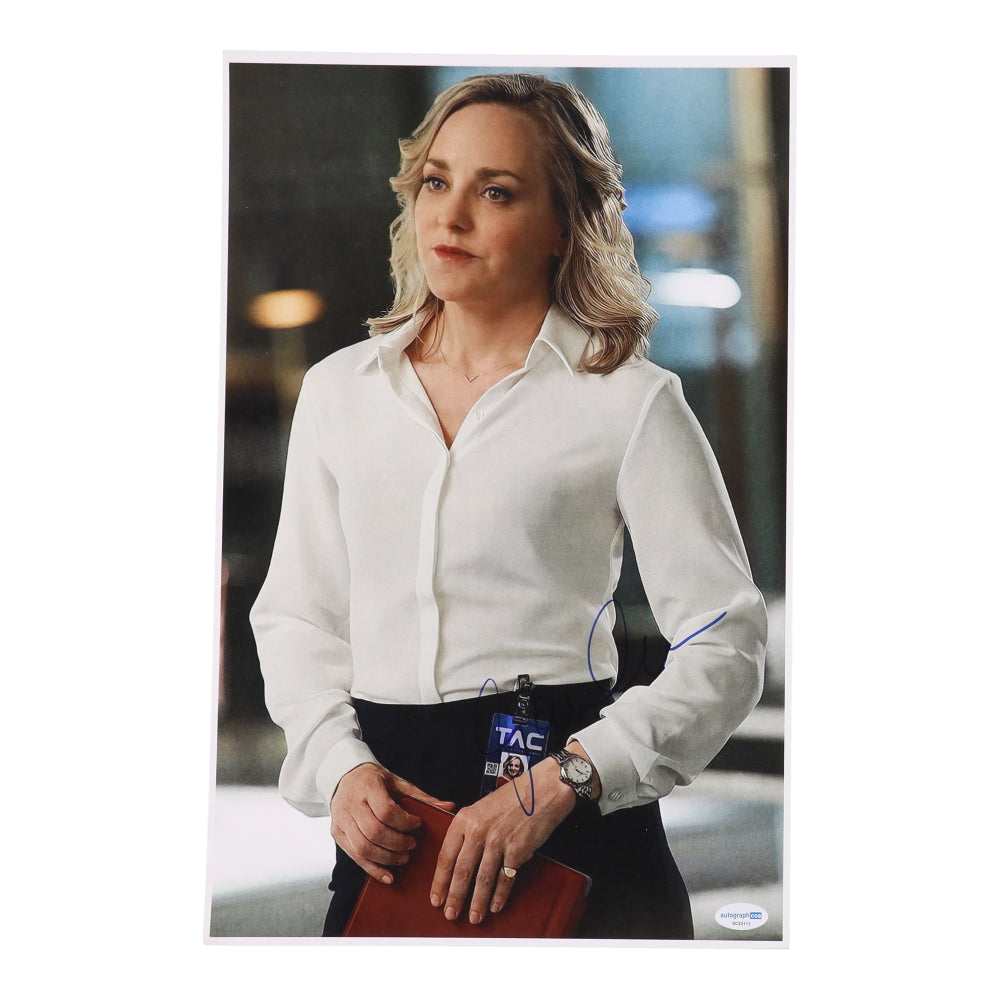 Geneva Carr Signed "Bull" 11x17 Photo (ACOA) - Marrisa Morgan