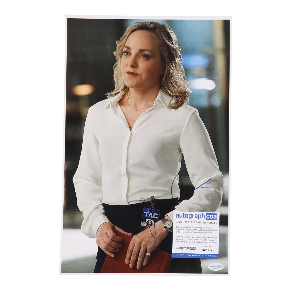 Geneva Carr Signed "Bull" 11x17 Photo (ACOA) - Marrisa Morgan