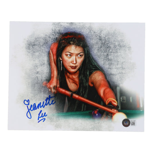 Jeanette Lee Signed 8x10 Photo (Beckett)