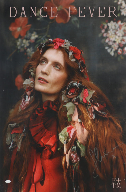 Florence Welch Signed (JSA) "Dance Fever" 24x36 Poster - Florence + The Machine