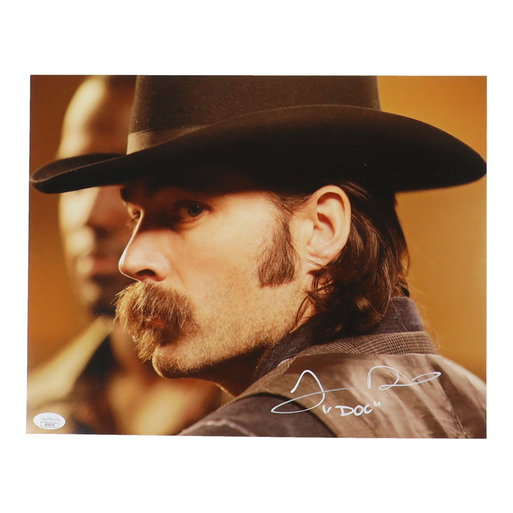 Tim Rozon Signed (JSA) "Wynonna Earp" 11x14 Photo Inscribed "Doc" - Doc Holliday