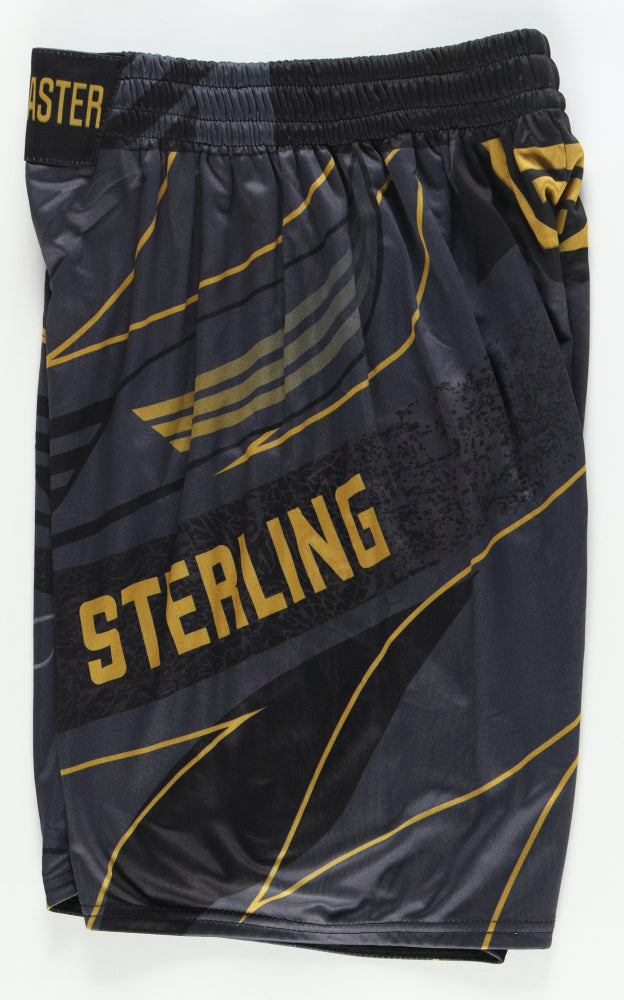 Aljamain Sterling Signed (Beckett) UFC Fight Shorts - Beckett Witnessed