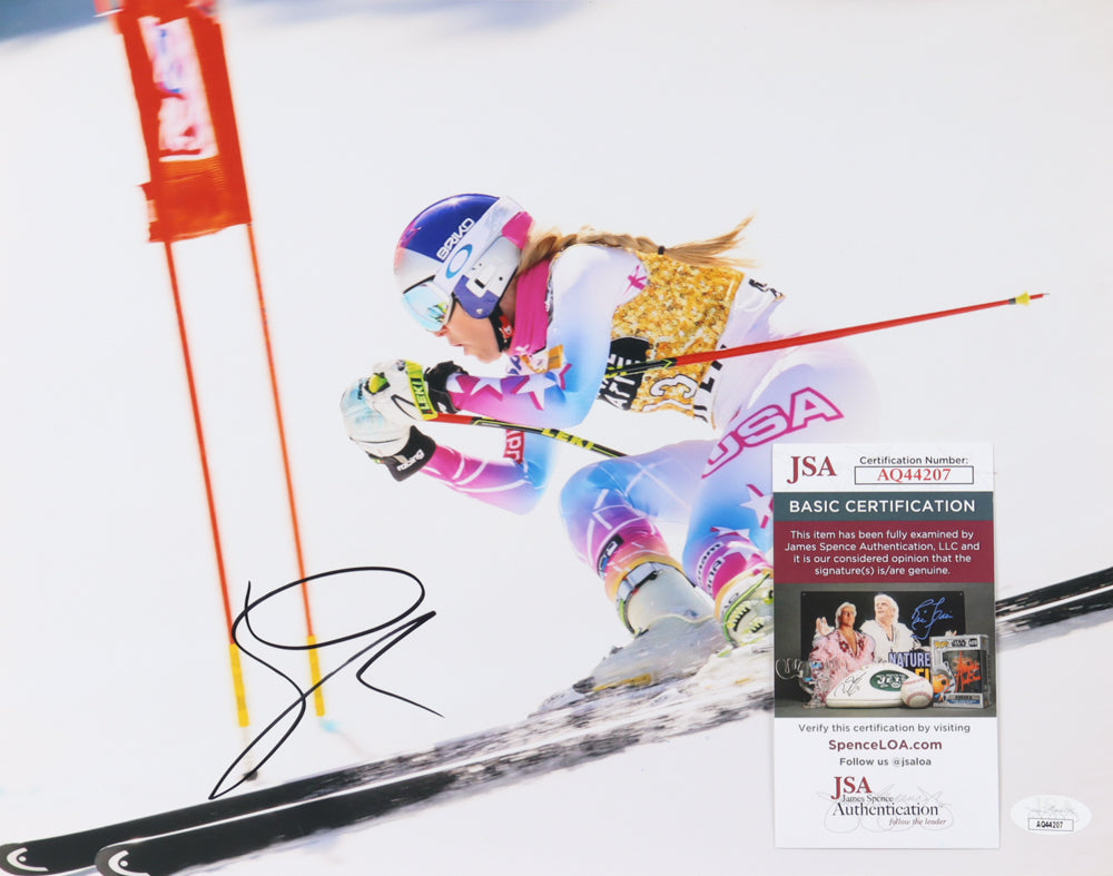 Lindsey Vonn Signed 11x14 Photo (JSA)