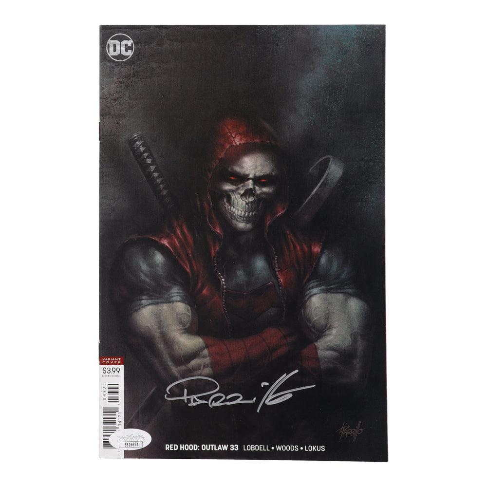 Lucio Parillo Signed (JSA) 2019 "Red Hood: Outlaw" Issue #33 Parillo Variant Cover DC Comic Book -  Cover Artist