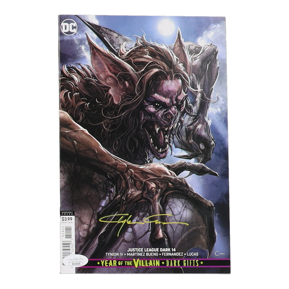 Clayton Crain Signed (JSA) 2019 "Justice League Dark" Issue #14 Crain Variant Cover DC Comic Book - Cover Artist