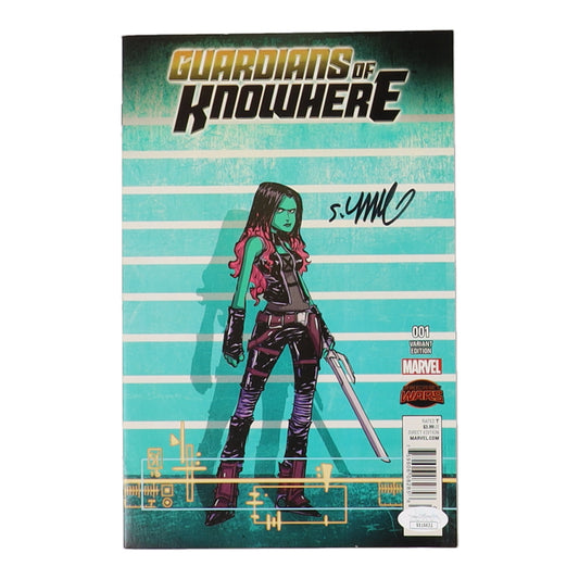 Skottie Young Signed (JSA) 2015 "Guardians of Knowhere" Issue #1 Young Gamora Variant Cover Marvel Comic Book - Cover Artist