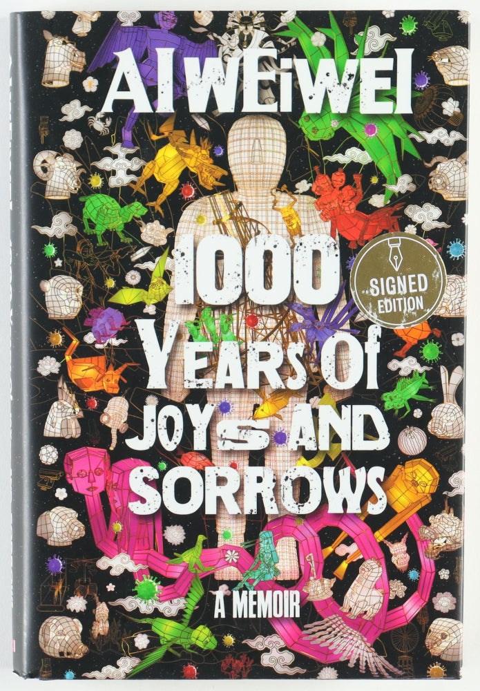 Ai Weiwei Signed (JSA) "1000 Years of Joys and Sorrows" Hard-Cover Book