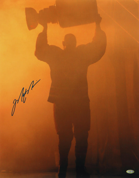 Mark Messier Signed Rangers 16x20 Photo (Steiner) - Retirement Night