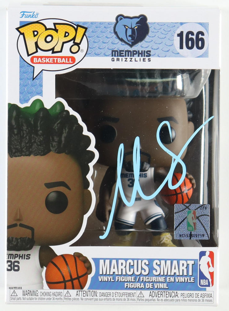 Marcus Smart Signed (Beckett) "Memphis Grizzlies" #166 Funko Pop - Beckett Witnessed