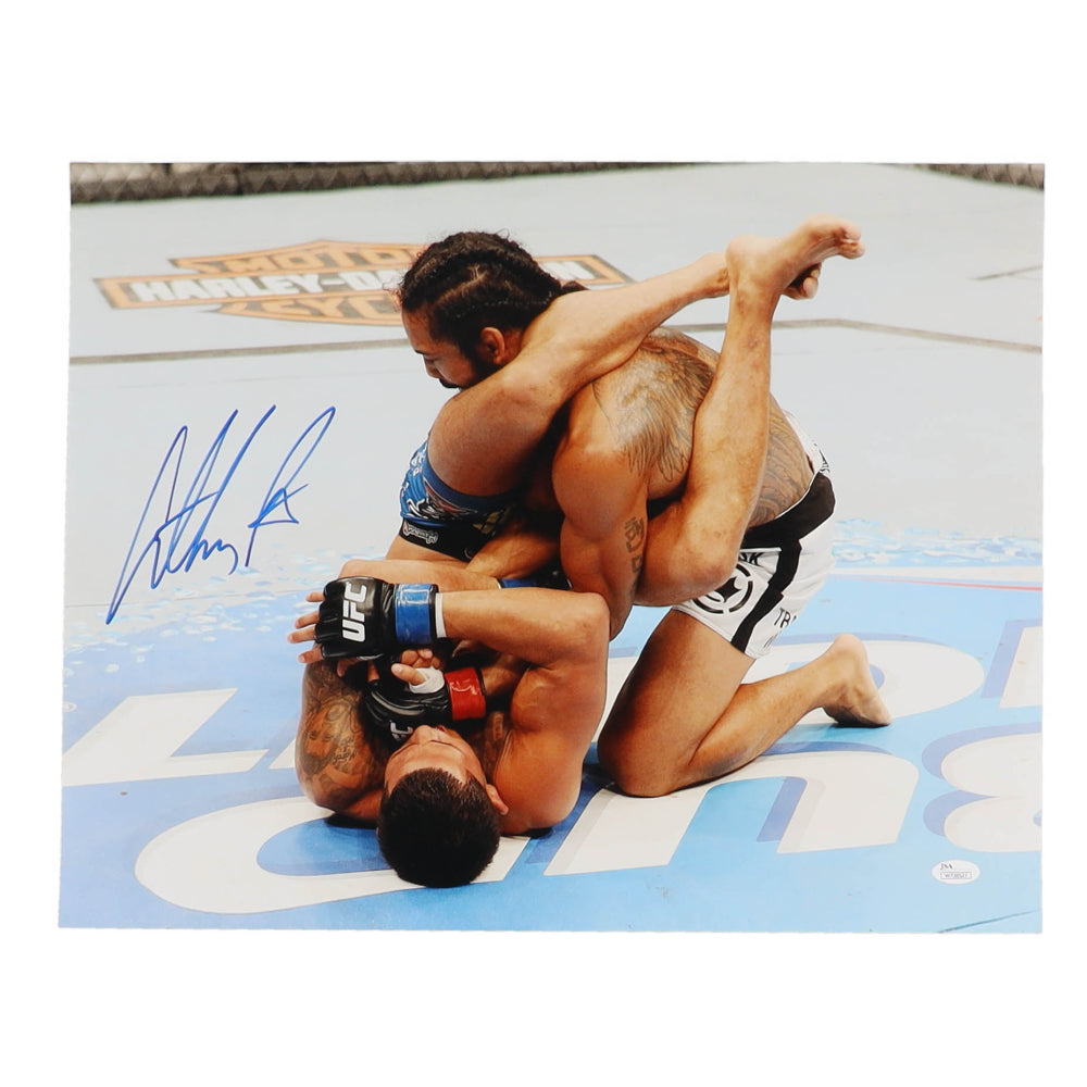 Anthony Pettis Signed UFC 16x20 Photo (JSA) - JSA Witnessed