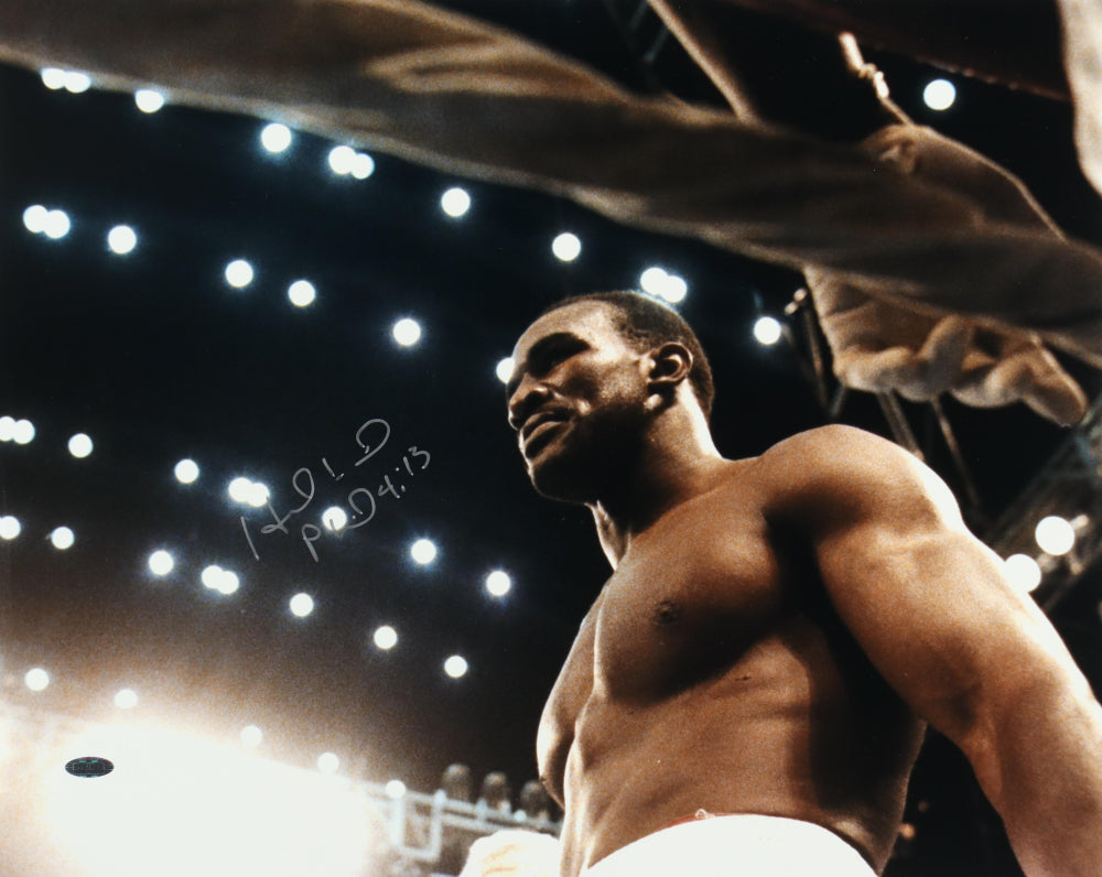 Evander Holyfield Signed 16x20 Photo (Steiner)