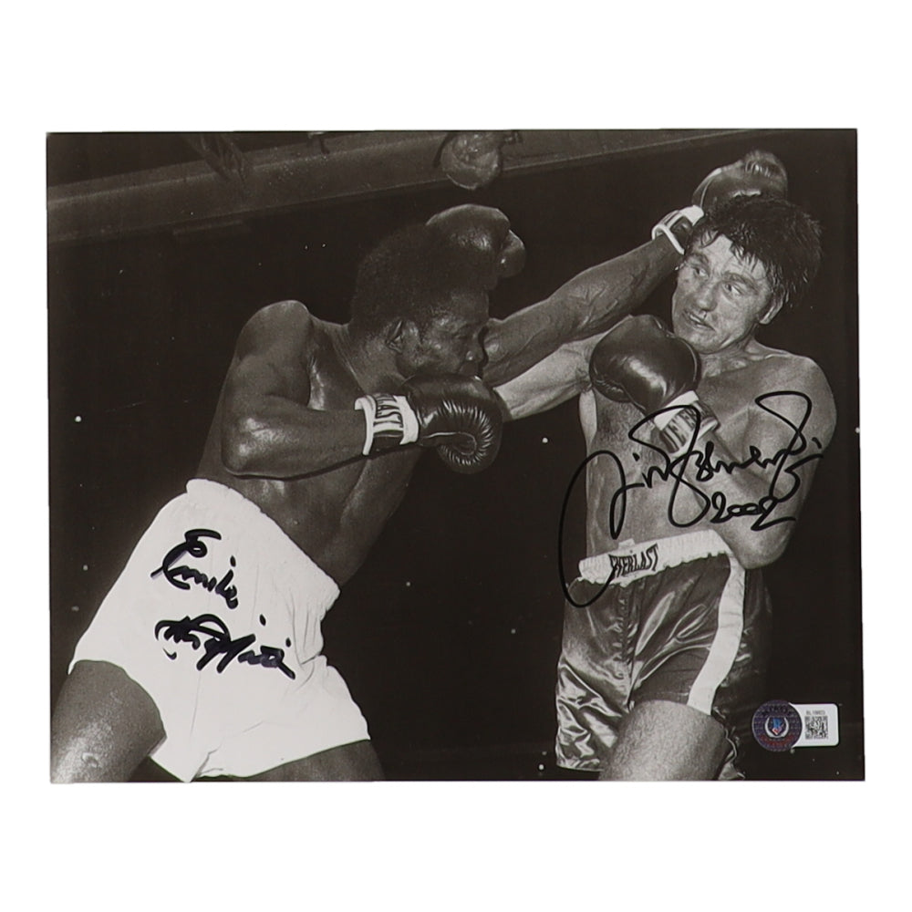 Emile Griffith & Nino Benvenuti Signed 8x10 Photo (Beckett)