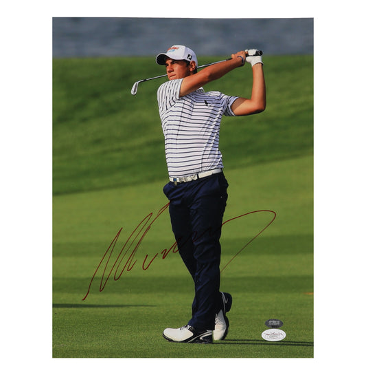 Matteo Manassero Signed 11x14 Photo (JSA)