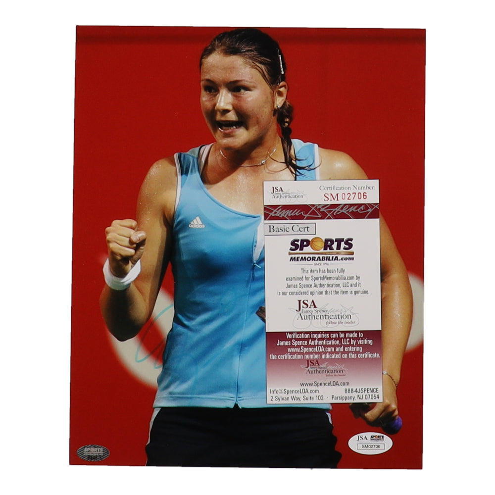 Dinara Safina Signed 8x10 Photo (JSA)