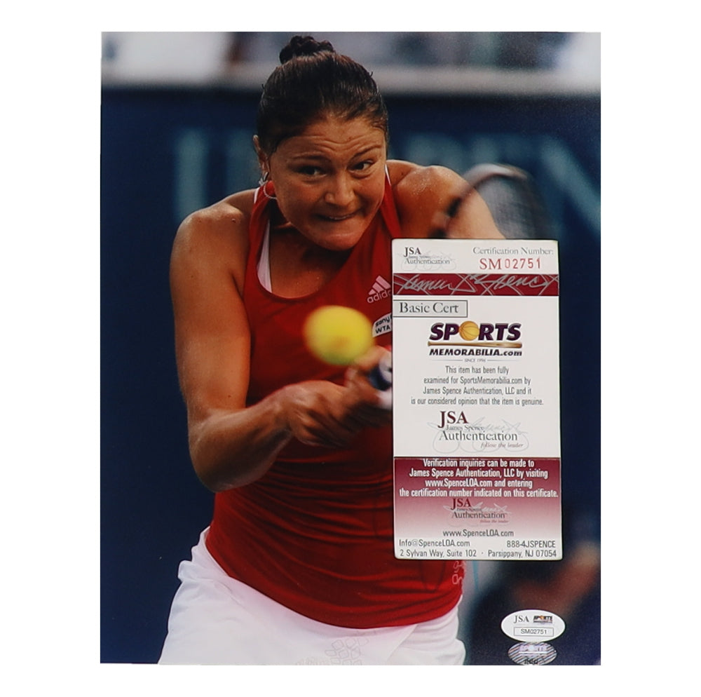 Dinara Safina Signed 8x10 Photo (JSA)